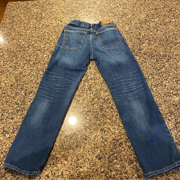 🔆3/$25🔆 GAP 1969 Jeans Straight Cut Relaxed fit Jeans Adjustable Waist Size 10 - Picture 4 of 7